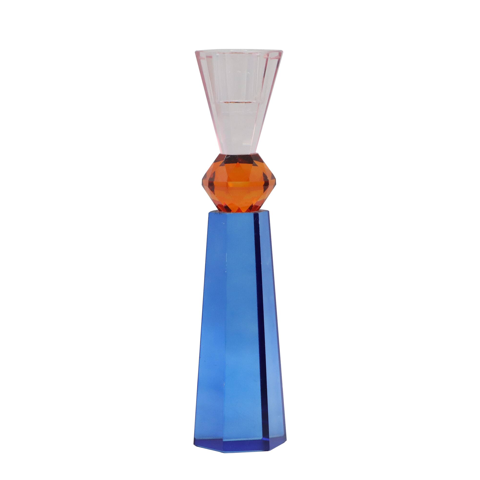 Tall Glass Taper Candle Holder by Ashland